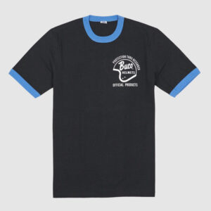 The Real McCoy's Buco Short Sleeve Crew Neck Two color T-Shirt - black