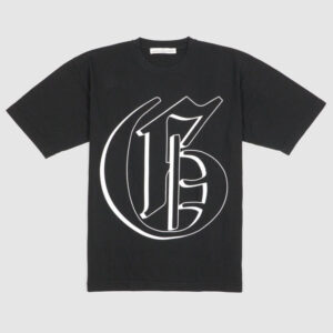 Golden Goose Crew Neck Lettering G T-Shirt - black