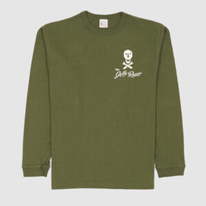 Buzz Rickson's Long Sleeve Crew-Neck T-Shirt - olive
