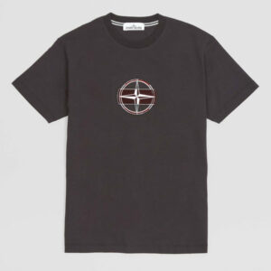 Stone Island 3D-Print T-Shirt - black