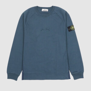 Stone Island 40 Years Anniversary Crew Neck Sweatshirt - ice