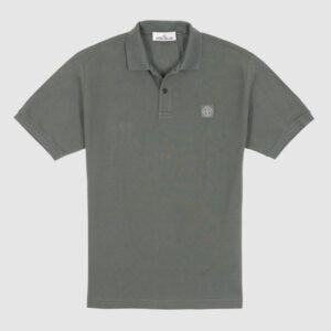 Stone Island Short Sleeve Polo Shirts - black