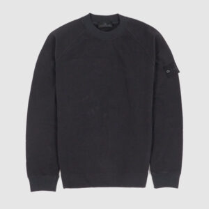 Stone Island Ghost Piece Crew Neck Sweatshirt - black