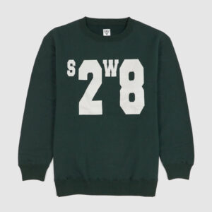 South2 West8 Big Logo Crew Neck Sweater - green