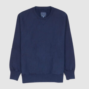 Blue Blue Japan Unisex Crew Neck Hand Dyed Indigo Sweatshirt - indigo